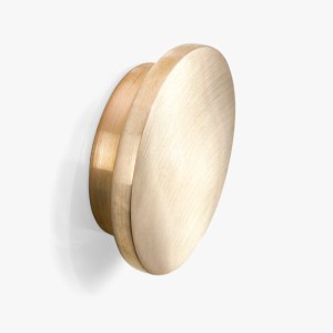 OBOL brushed brass knob 